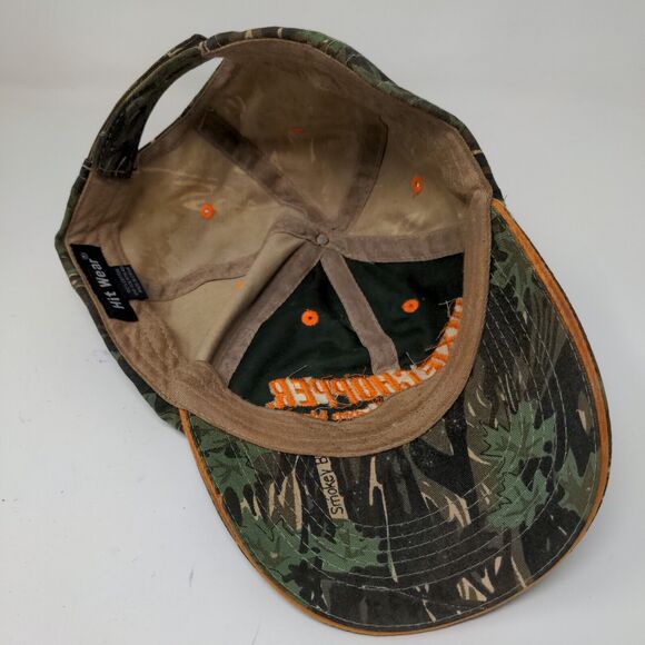 Dixie Chopper Strapback Lawn Mower Camo Hat Green OSFA Embroidered Logo - Picture 9 of 11